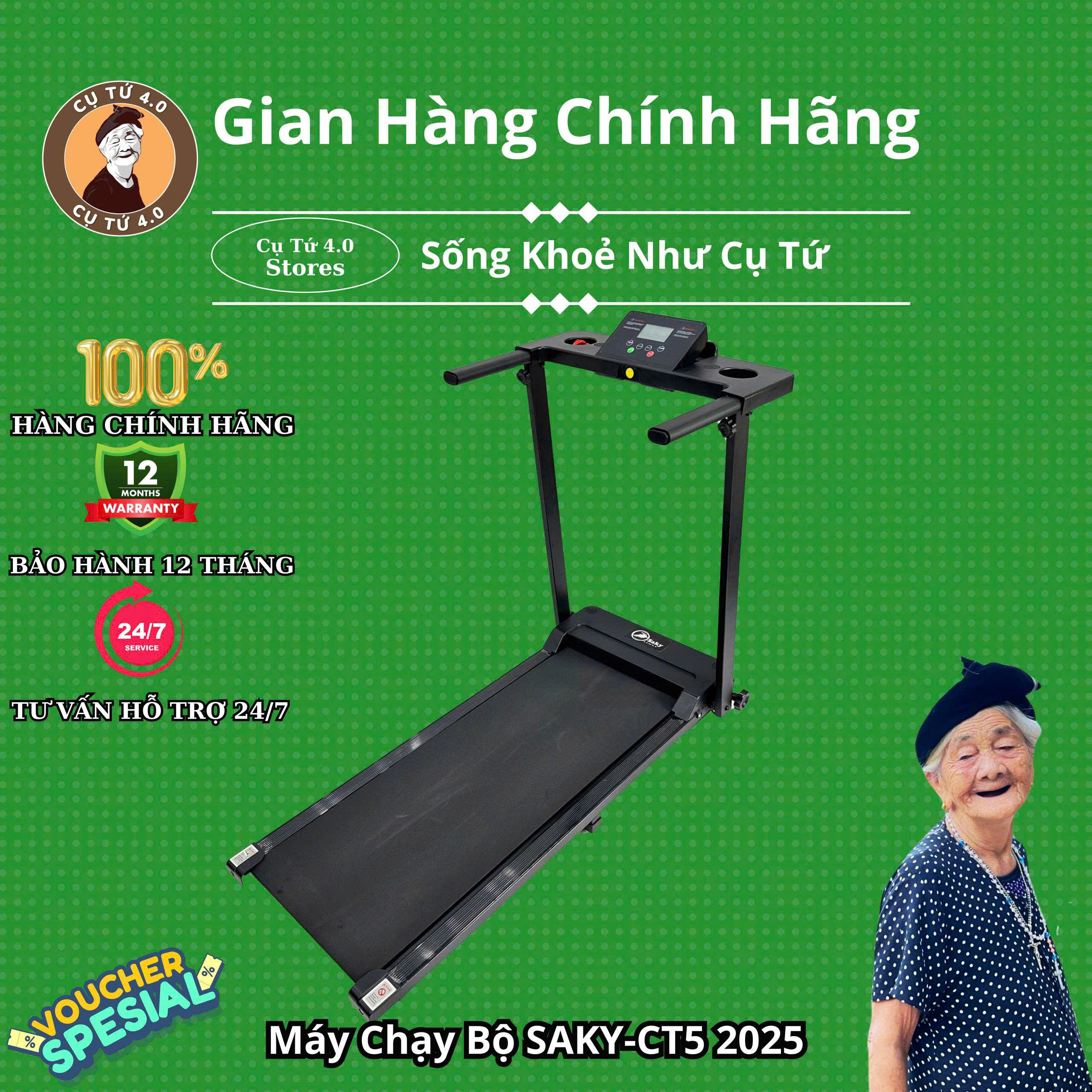 Máy chạy bộ YAMATO CT5